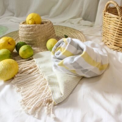 Fouta Jrida jaune