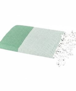 Fouta nid d'abeille Vert
