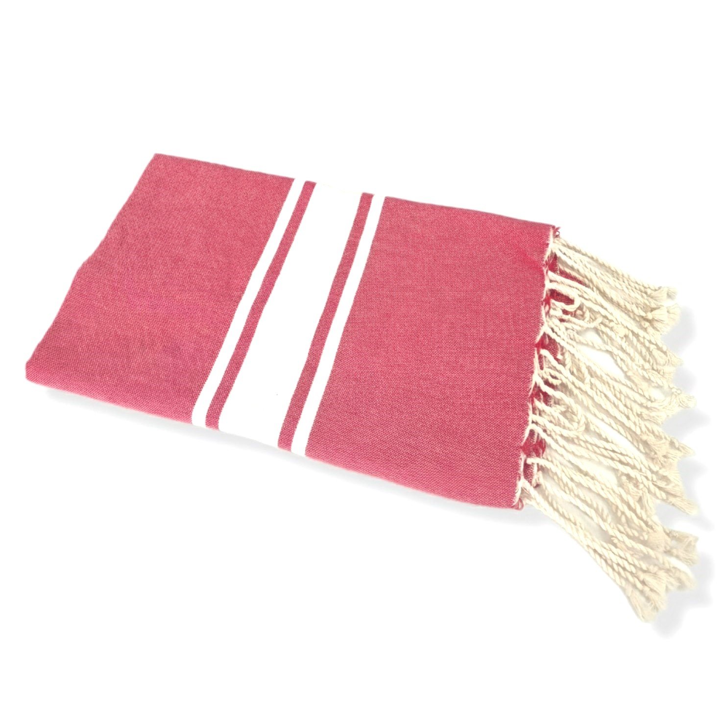 serviette légère fushia