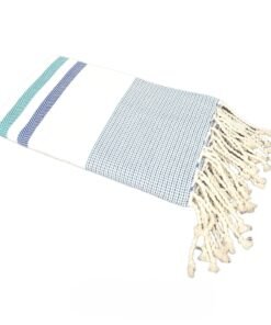 fouta jrida turquoise