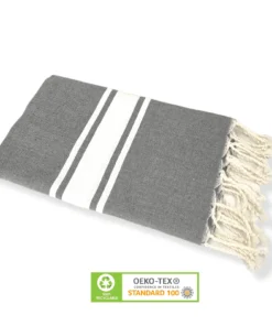 Serviette de bain gris