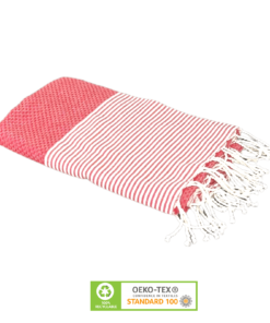 Fouta rouge