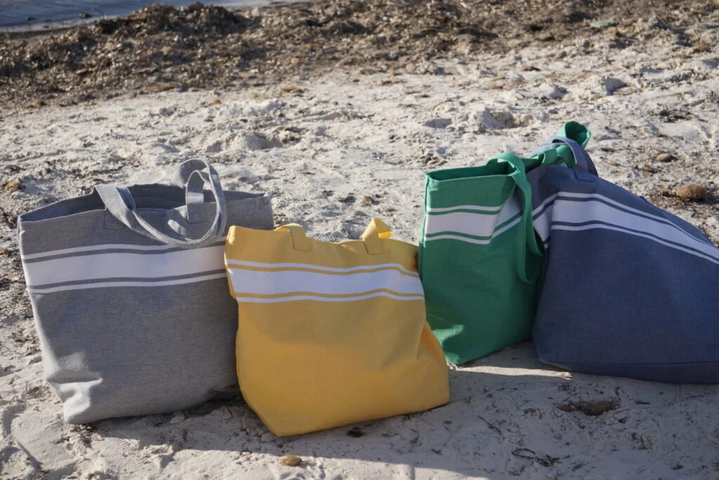 Grand Sac De Plage XXL étanche – Gris – Idéal Piscine, Vacances