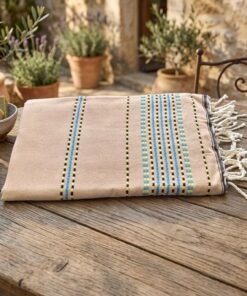 fouta beige berbère