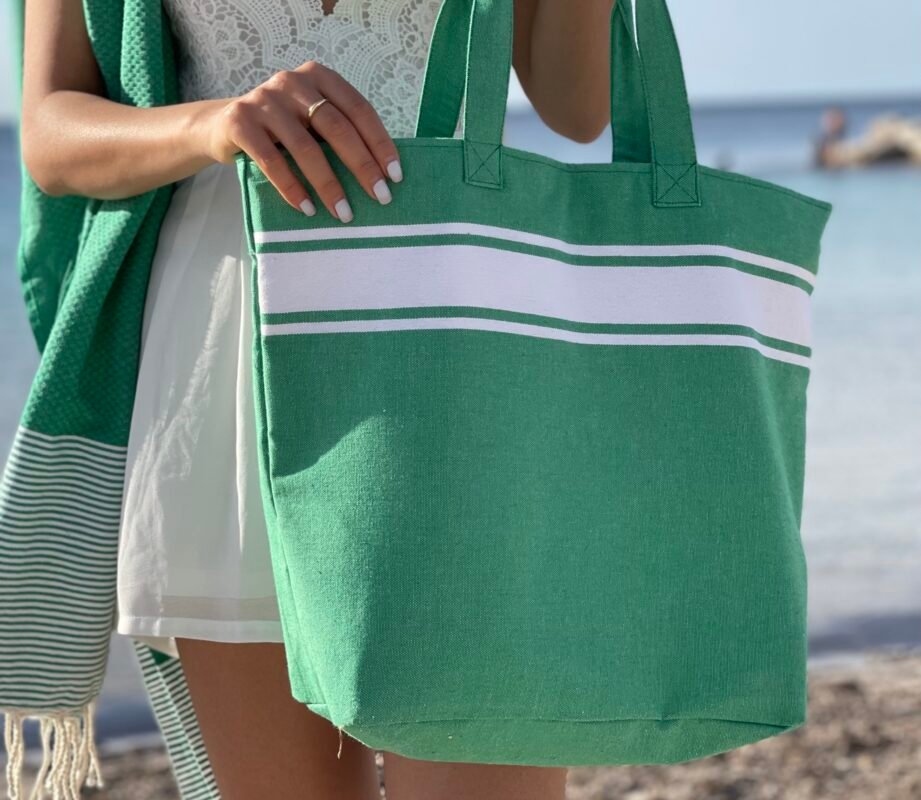 Sac de plage éco-responsable FOUTA619