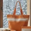 Lot de Sac, Fouta et Trousse - Orange