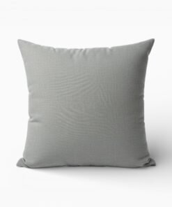 Housse coussin en coton 45x45 – Gris