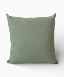 Housse de coussin coton 45 x 45cm - Olive