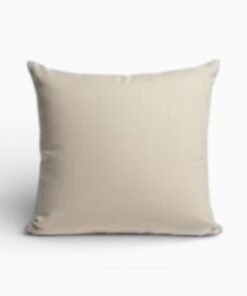 Housse coussin en coton 45x45 – Beige Naturel