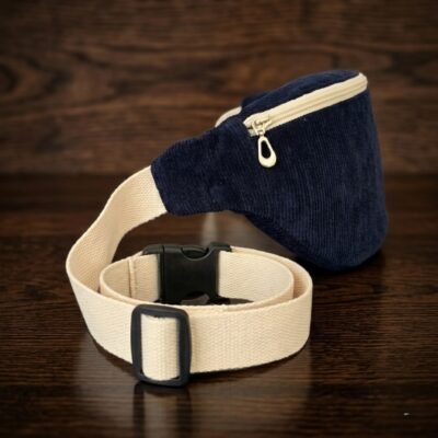 sacoche velours femme bandoulière bleu